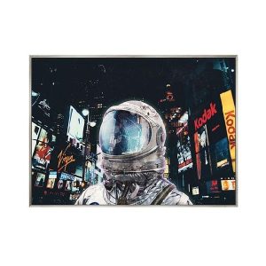 poster astronaute citadin