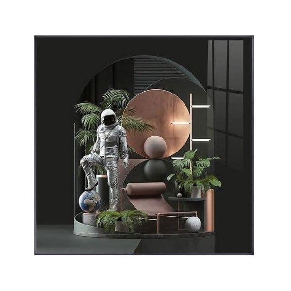 poster astronaute design