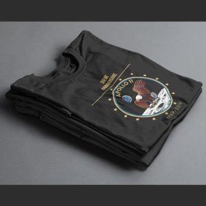 T Shirt Apollo 11 50e anniversaire noir