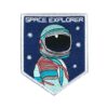 ecusson space explorer