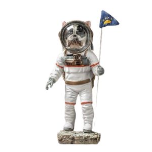 figurine chien cosmonaute