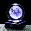 lampe boule cristal lune