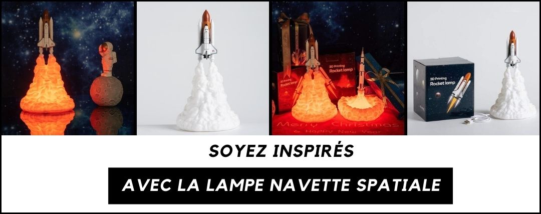Lampe Navette Spatiale