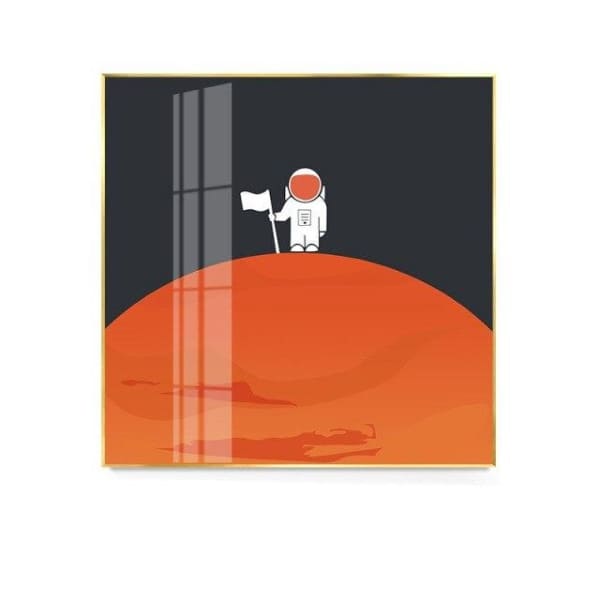 poster-petit-astronaute-orange