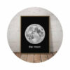 poster the moon noir 