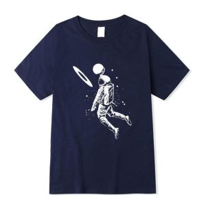 t shirt astronaute dunk bleu marine