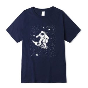 t shirt astronaute skateboard spatial