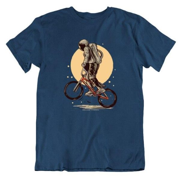 t-shirt-astronaute-velo-bleu