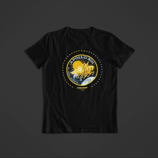 T Shirt Apollo 13 noir