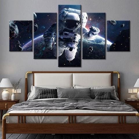 tableau astronaute astronomie