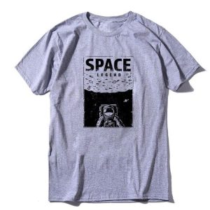 t shirt space legend gris