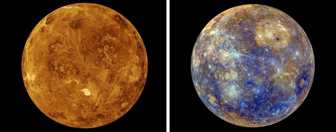 Vénus et Mercure